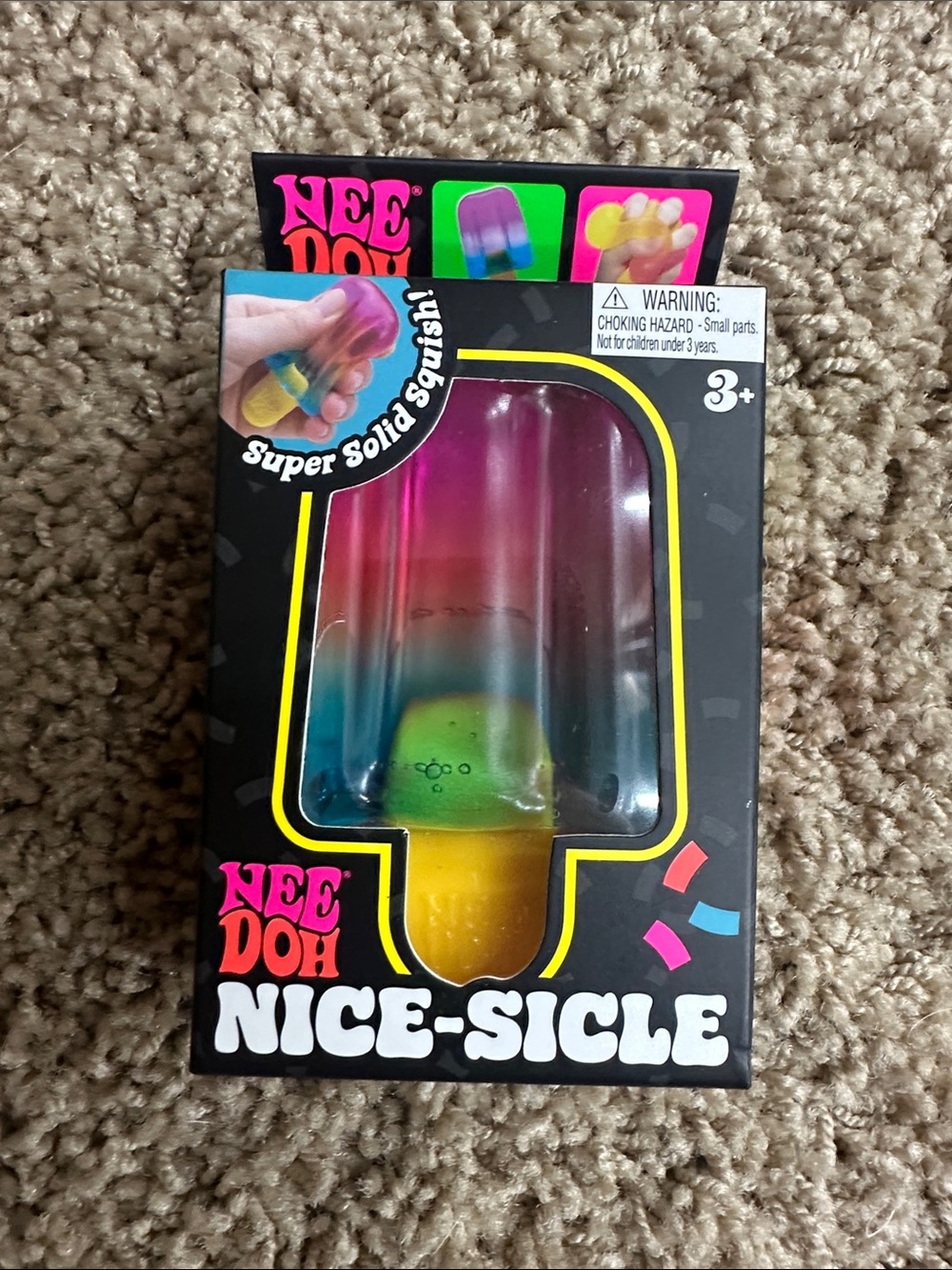 Nice-Sicle Kids Rainbow Squish Toy